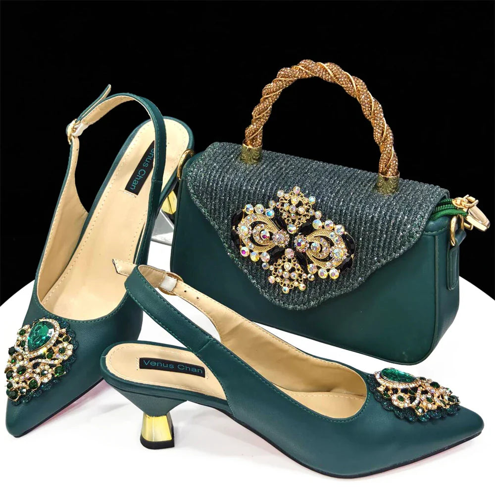 Italian Shoe and Bag Set