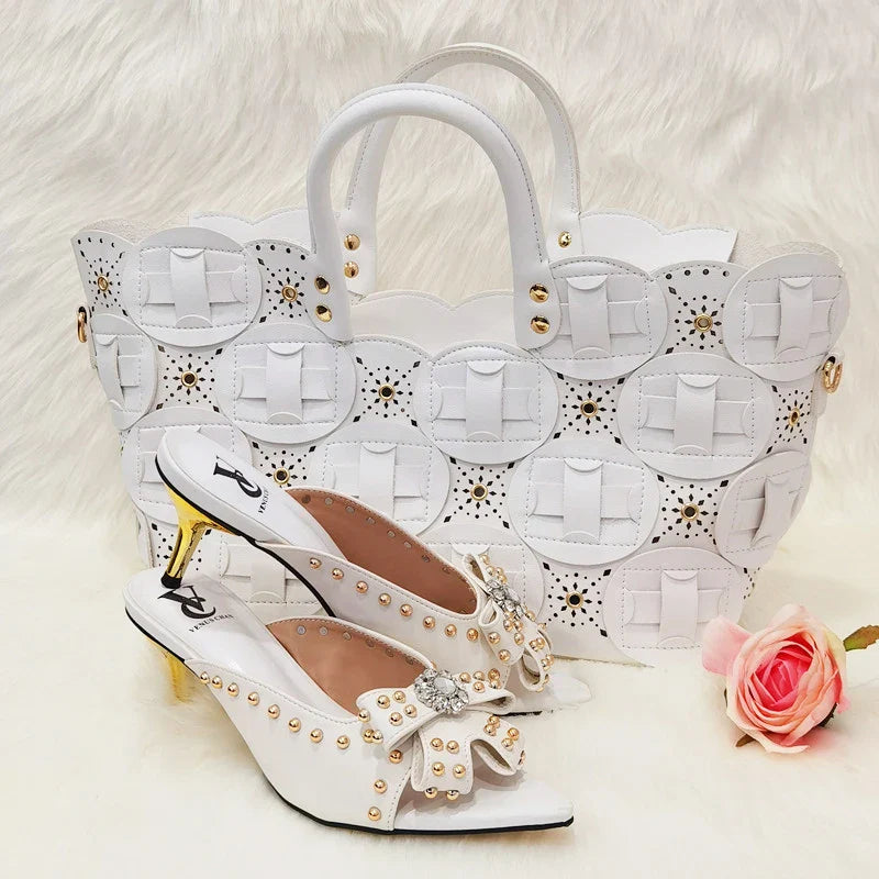 New Arrival Shoes and Bag Set