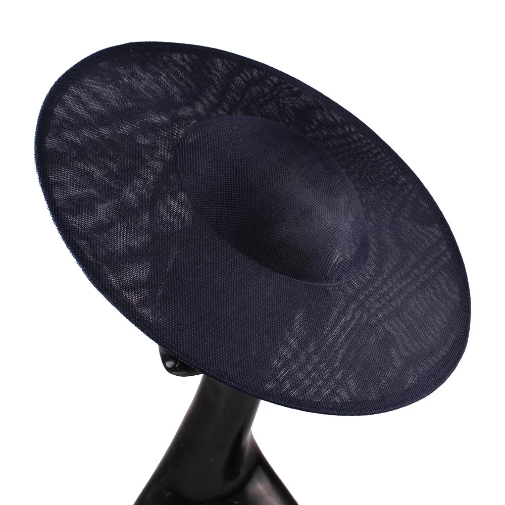 40cm Large Round Sinamay Fascinator Base DIY Millinery Derby Hat Headpiece Mold