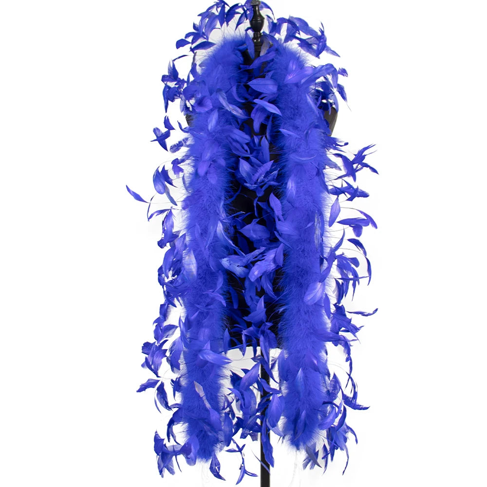 Fluffy Marabou Turkey Feather Boa (50g)