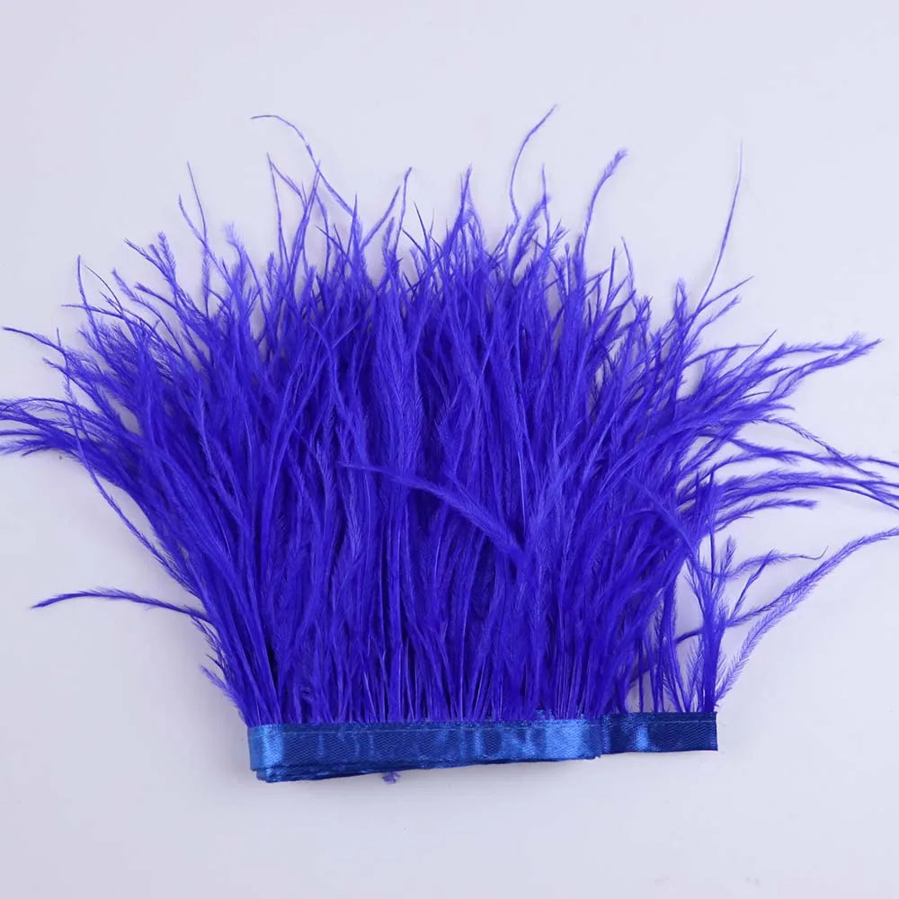 Natural Ostrich Feather Trim & Fringe