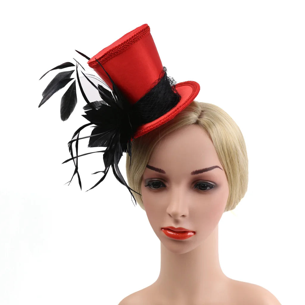 Showgirl Top Hat for Cabaret & Stage Performance