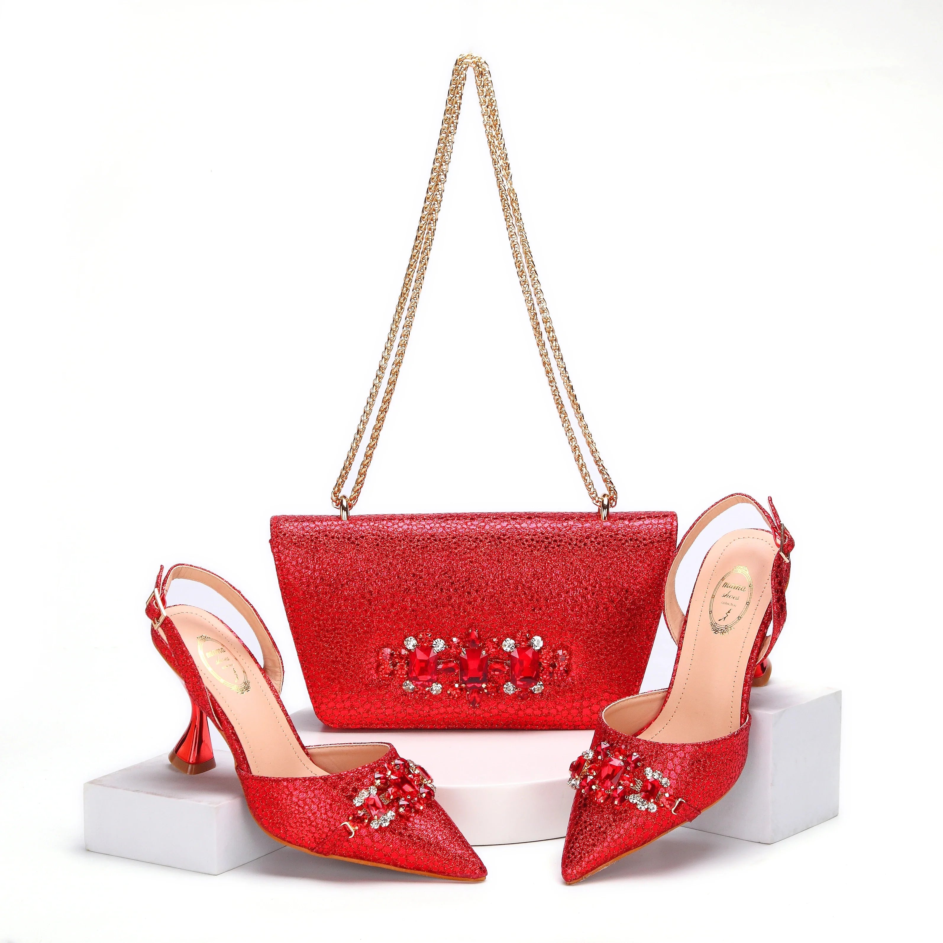 High Style Ladies Shoes And Bag Set