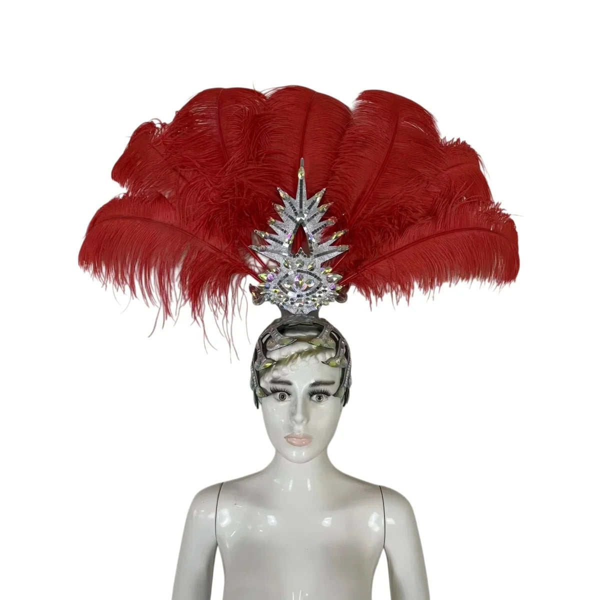 The Stardust Dionysia – Carnival & Samba Feathered Masque Ball Crown