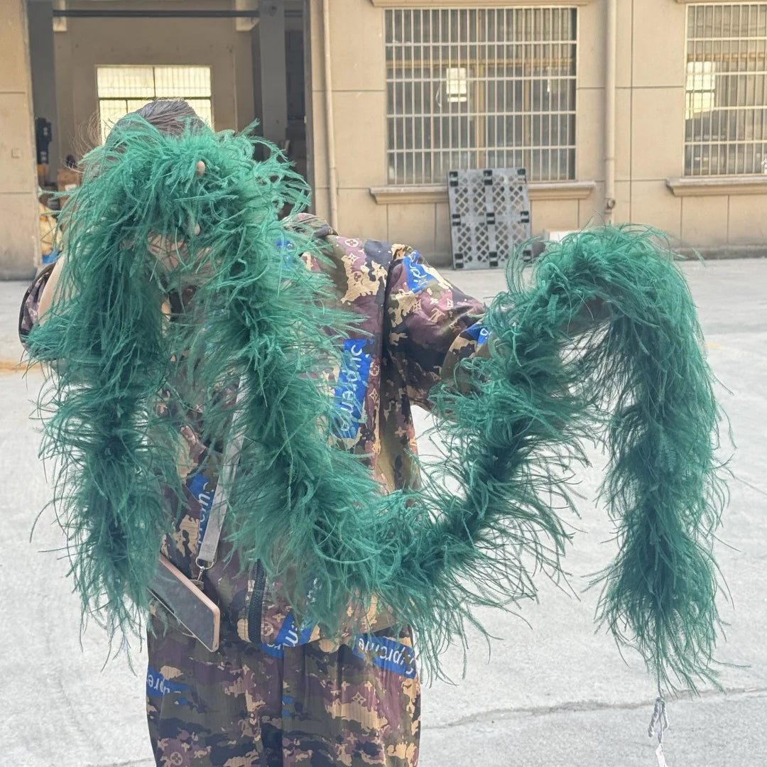 2M 1-20ply Fluffy Ostrich Feather Boa