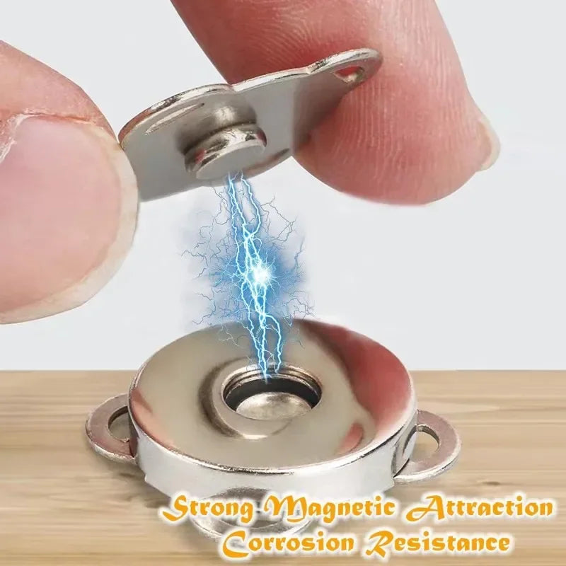Magnetic Snap Fastener Clasps & Buttons for Bags, Purses & DIY Crafts