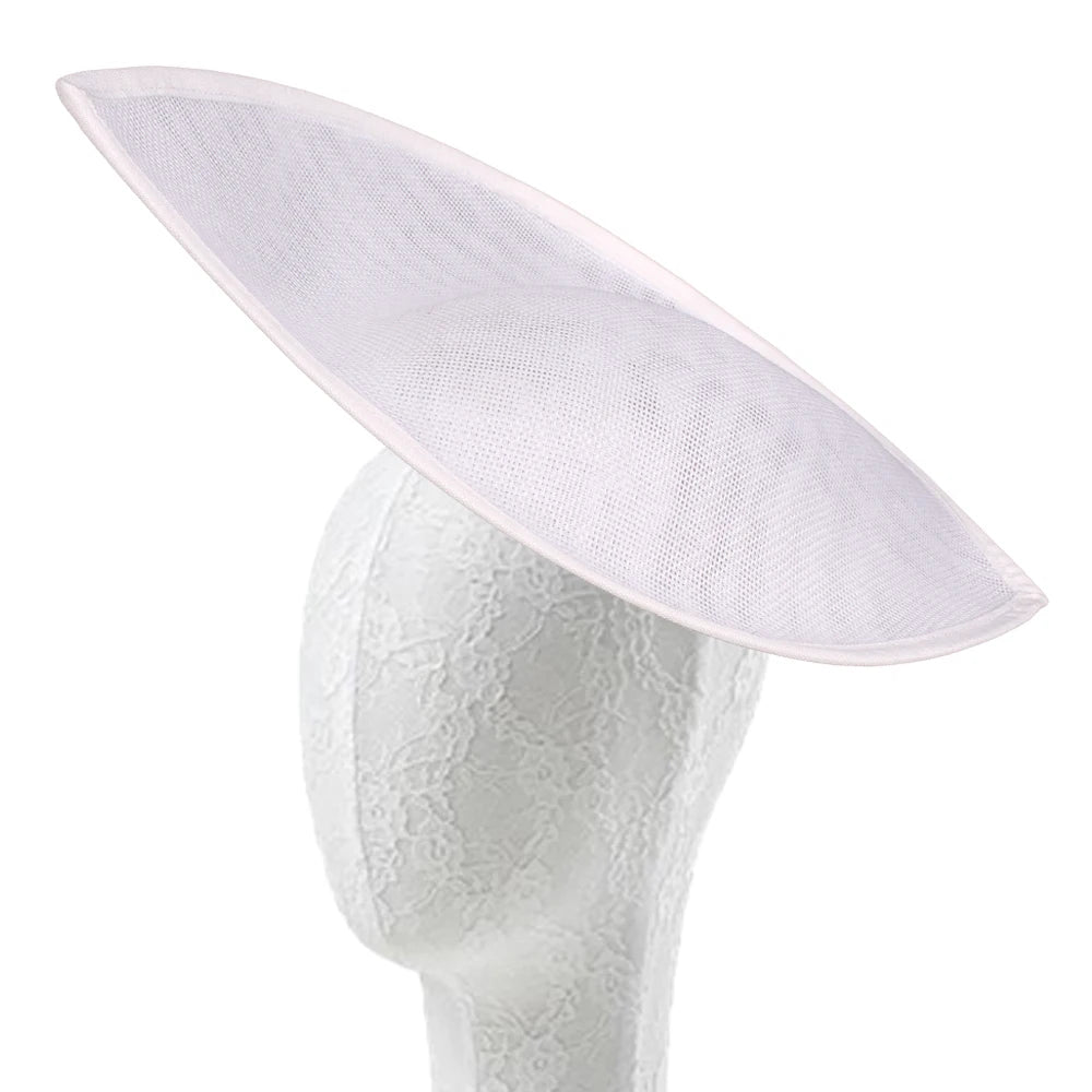 32x21cm Oval Sinamay Fascinator Base DIY Millinery Derby Hat Headpiece Mold