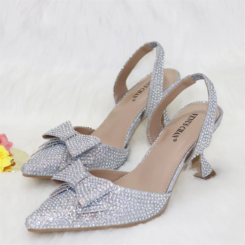 Versatile Party Shoes And Bag Set
