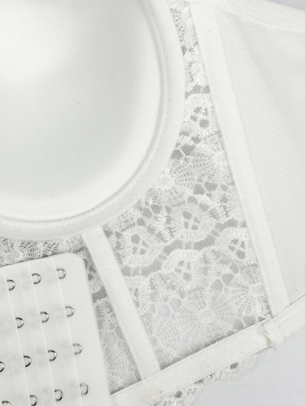 Lace Embroidery Diamond Tassel Bustier Corset Crop Top Stage Party Bralette