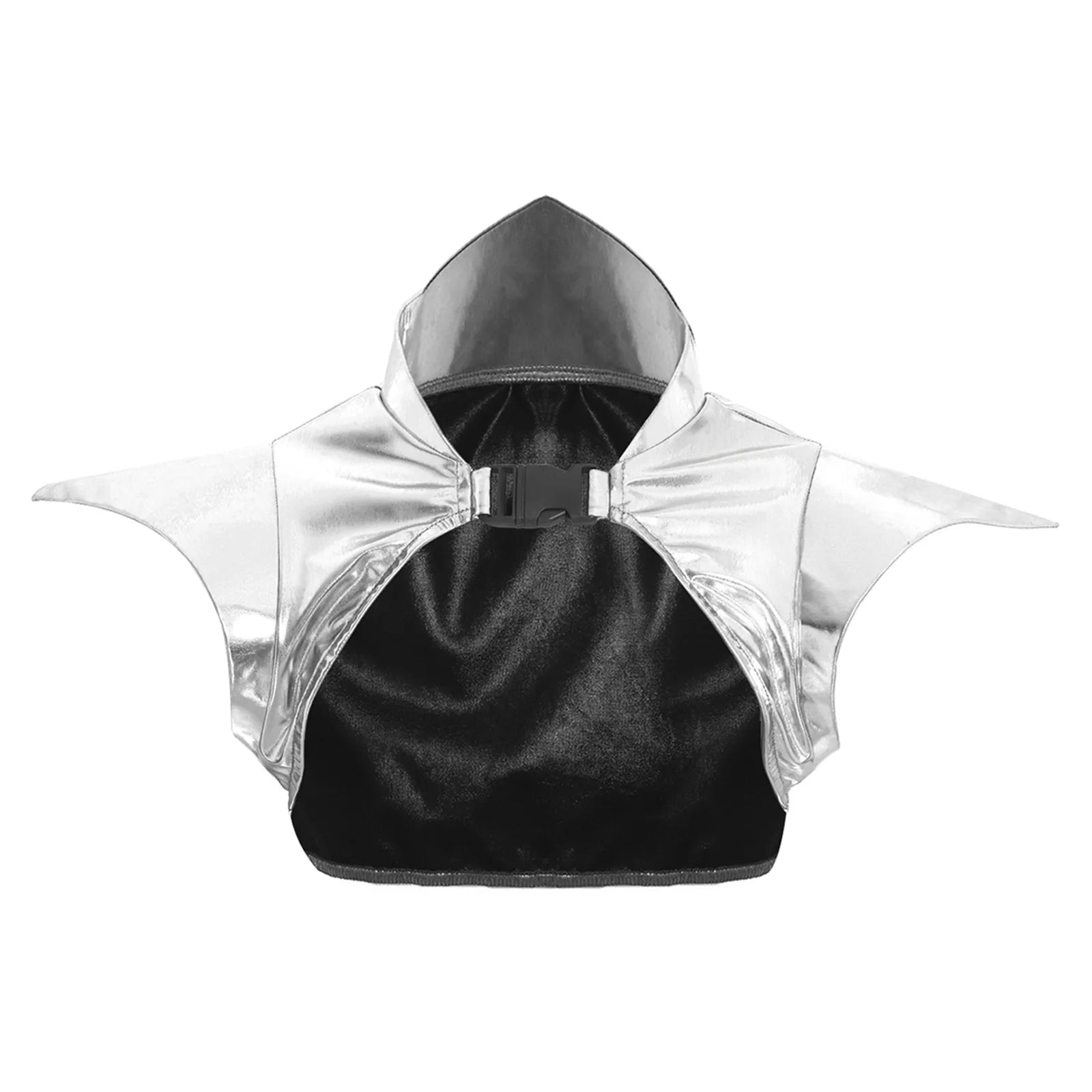 Metallic Gothic Armor Shoulder Shrug Steampunk Pauldron Collar Stage Costume