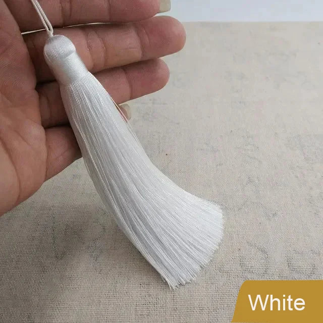 12cm Polyester Silk Tassel Fringe Trim DIY Sewing Accessories