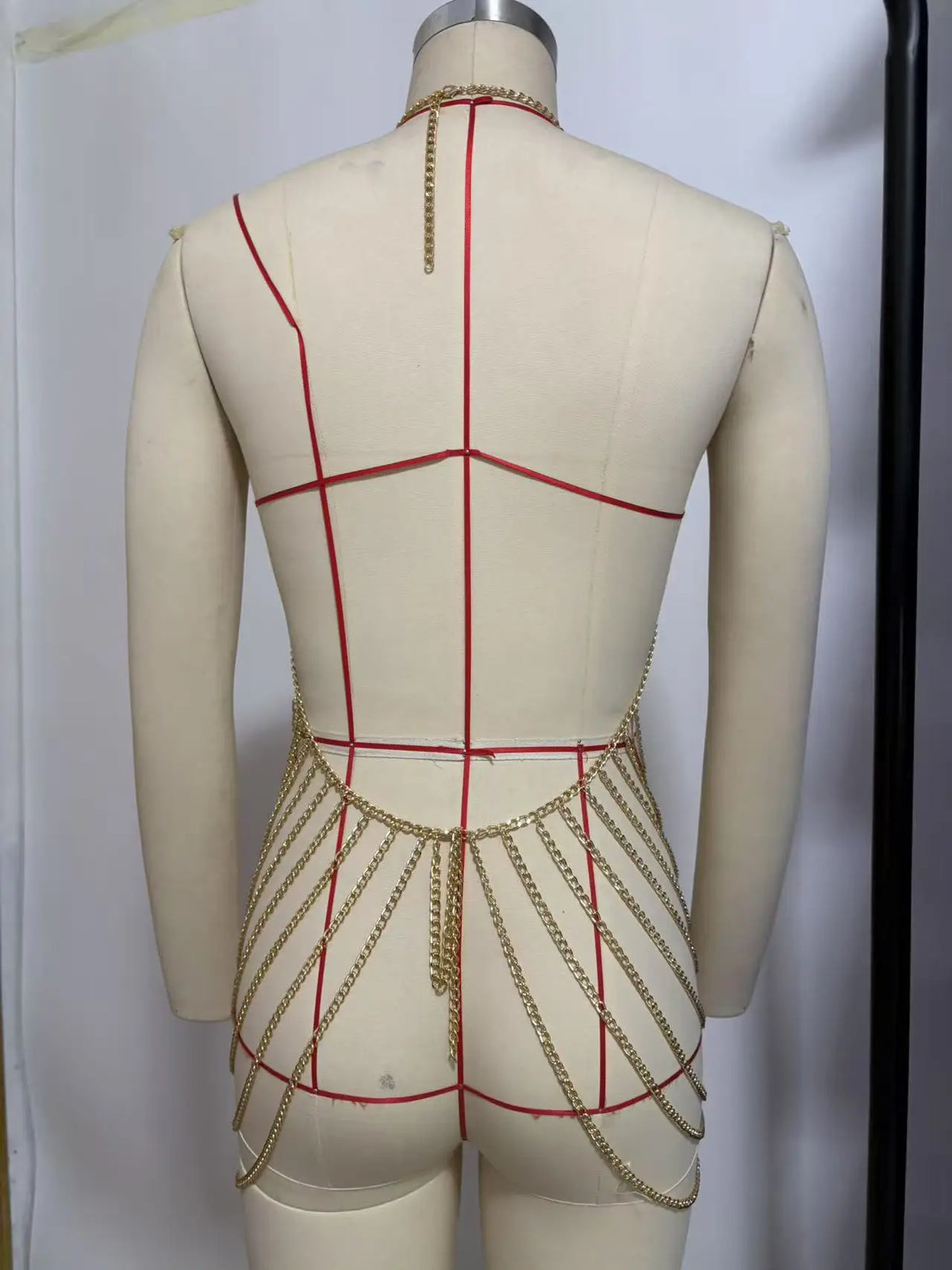 Costume Bra Body Chain
