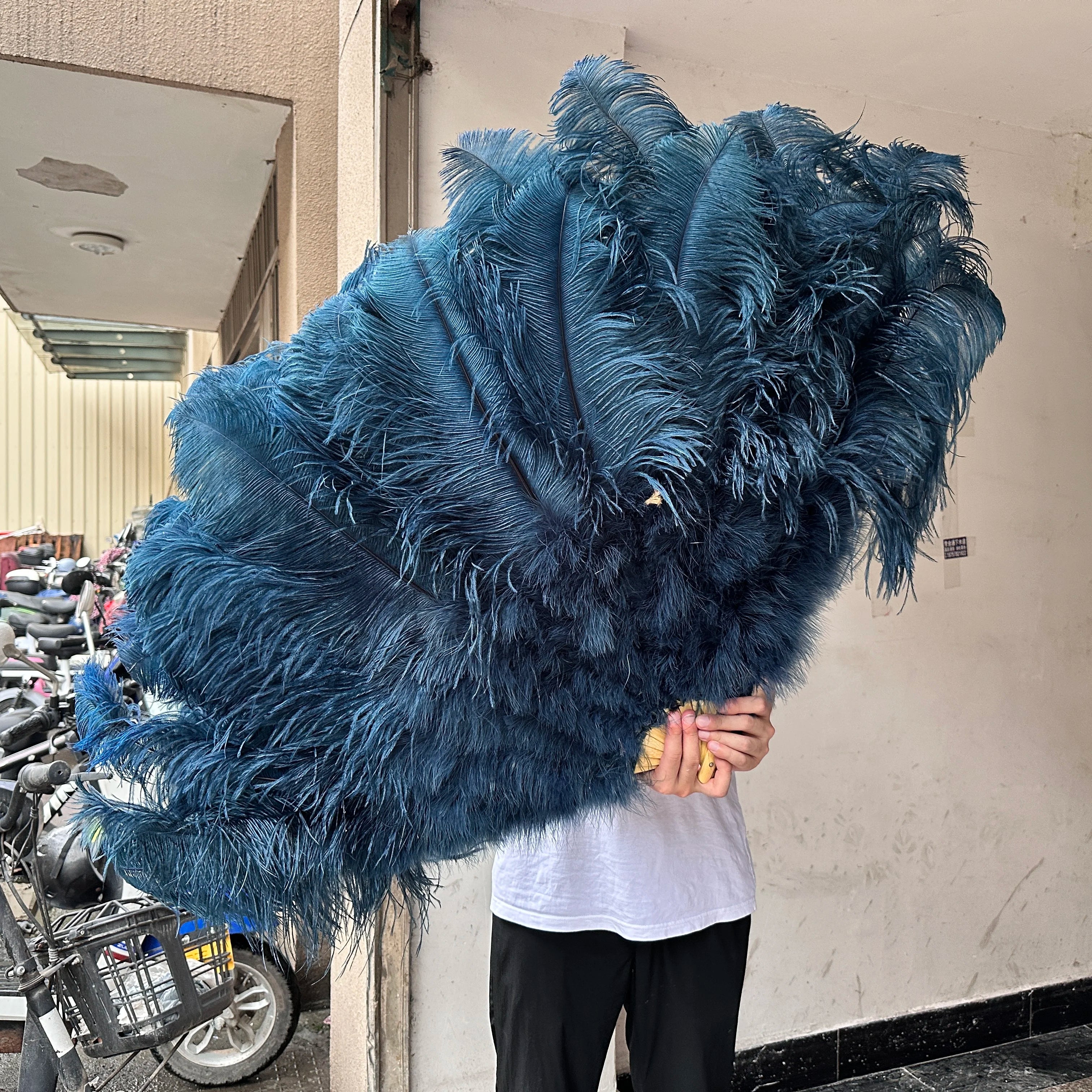 130CM Ostrich Feather Fans