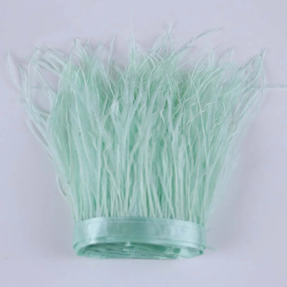 Natural Ostrich Feather Trim & Fringe