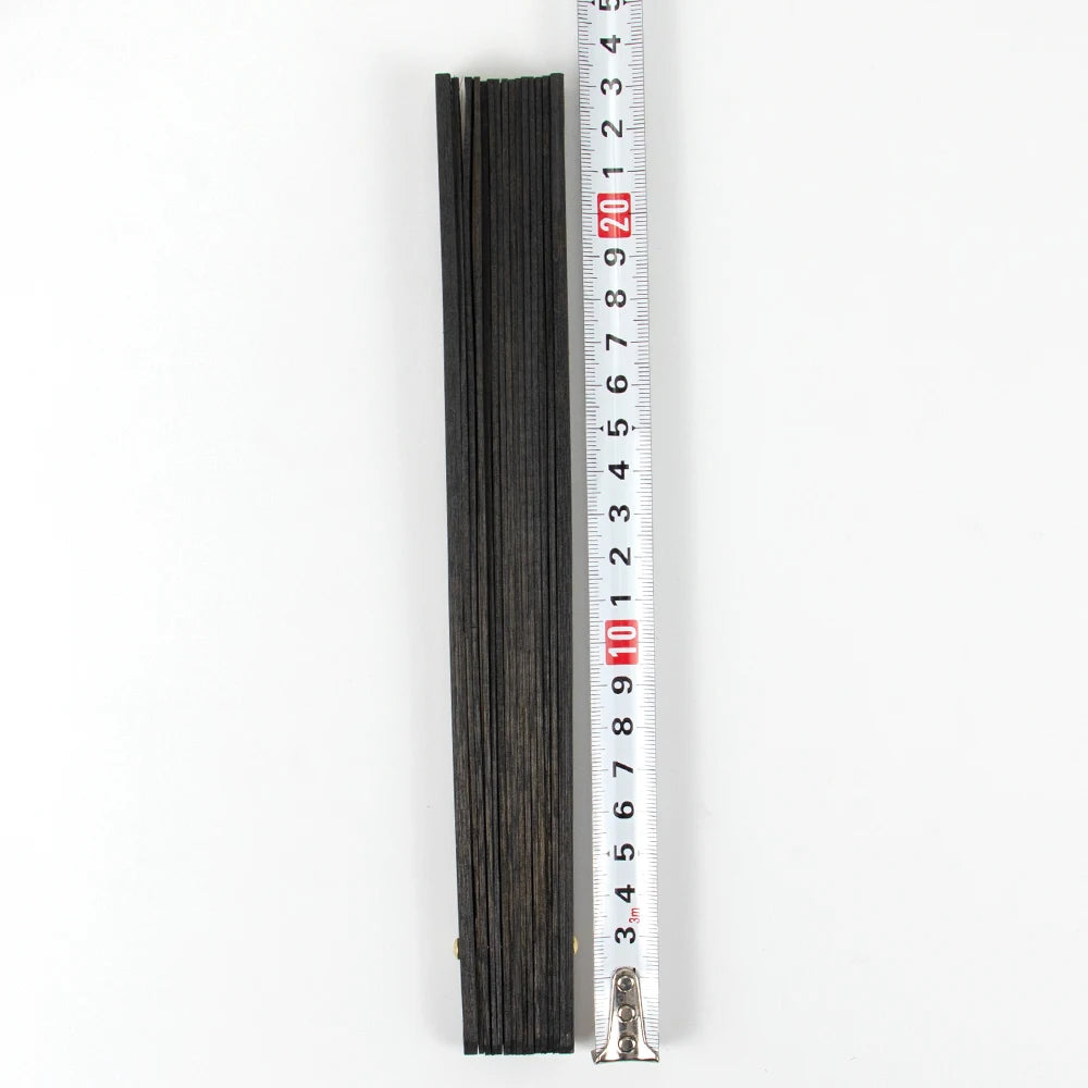 9IN  Bamboo Folding Fan Skeleton (15-Bone)