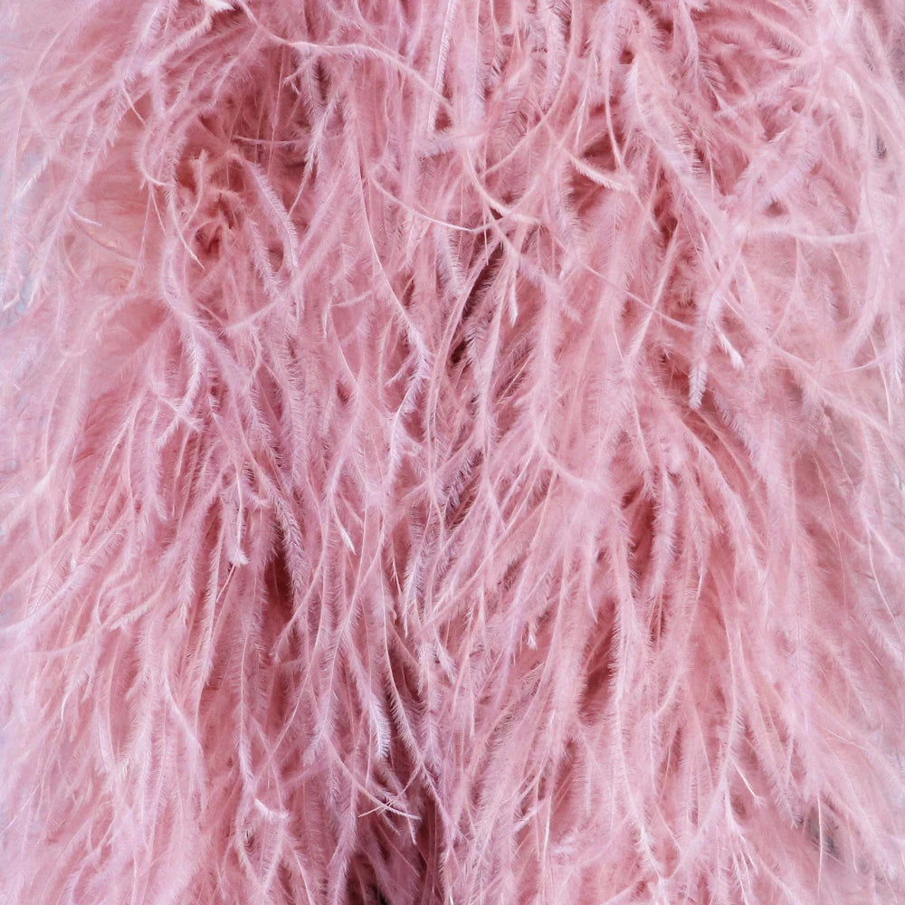 Ostrich Feather Trim Boa (1 Meter)