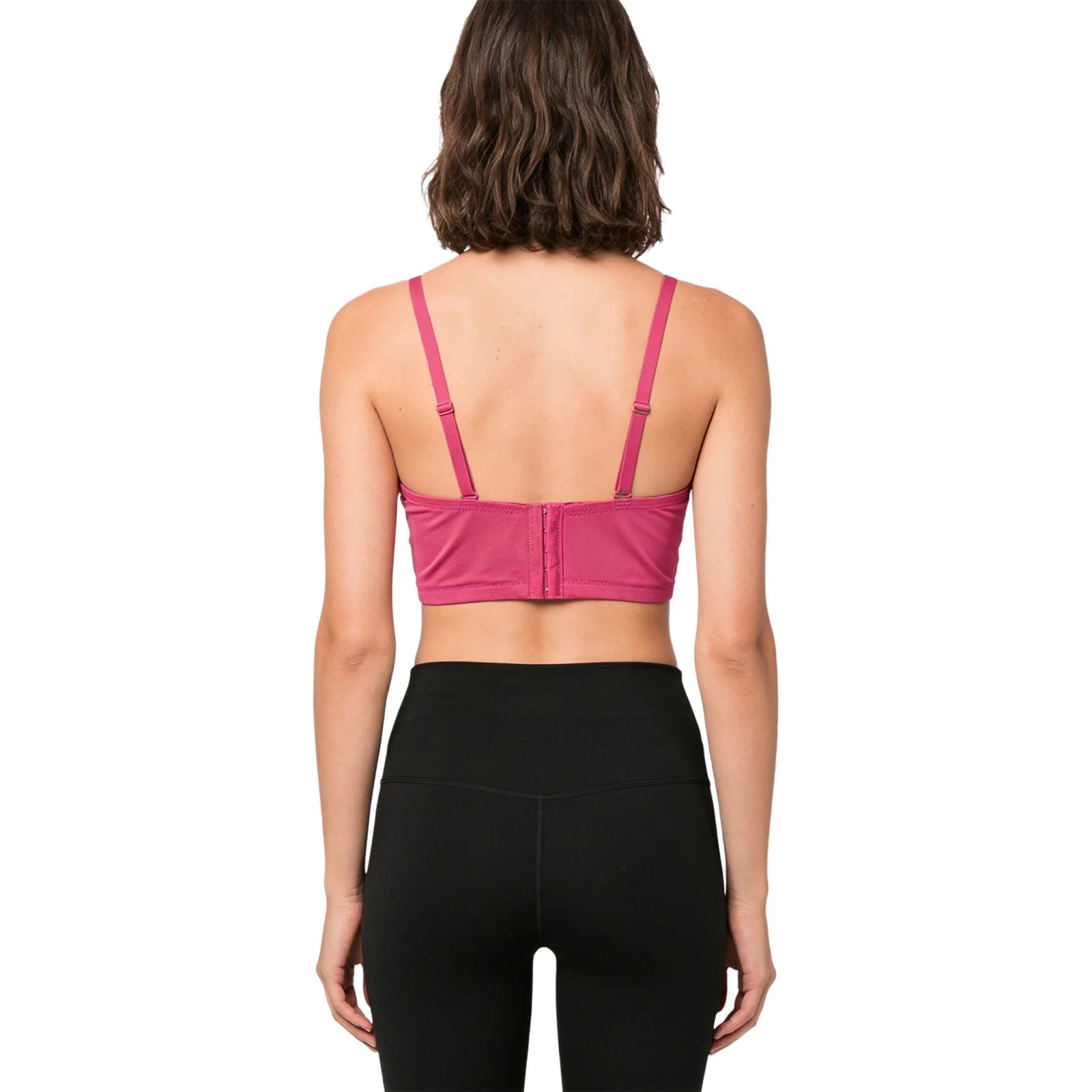 Rhinestone & Bead Tassel Push-Up Underwire Bustier Crop Top