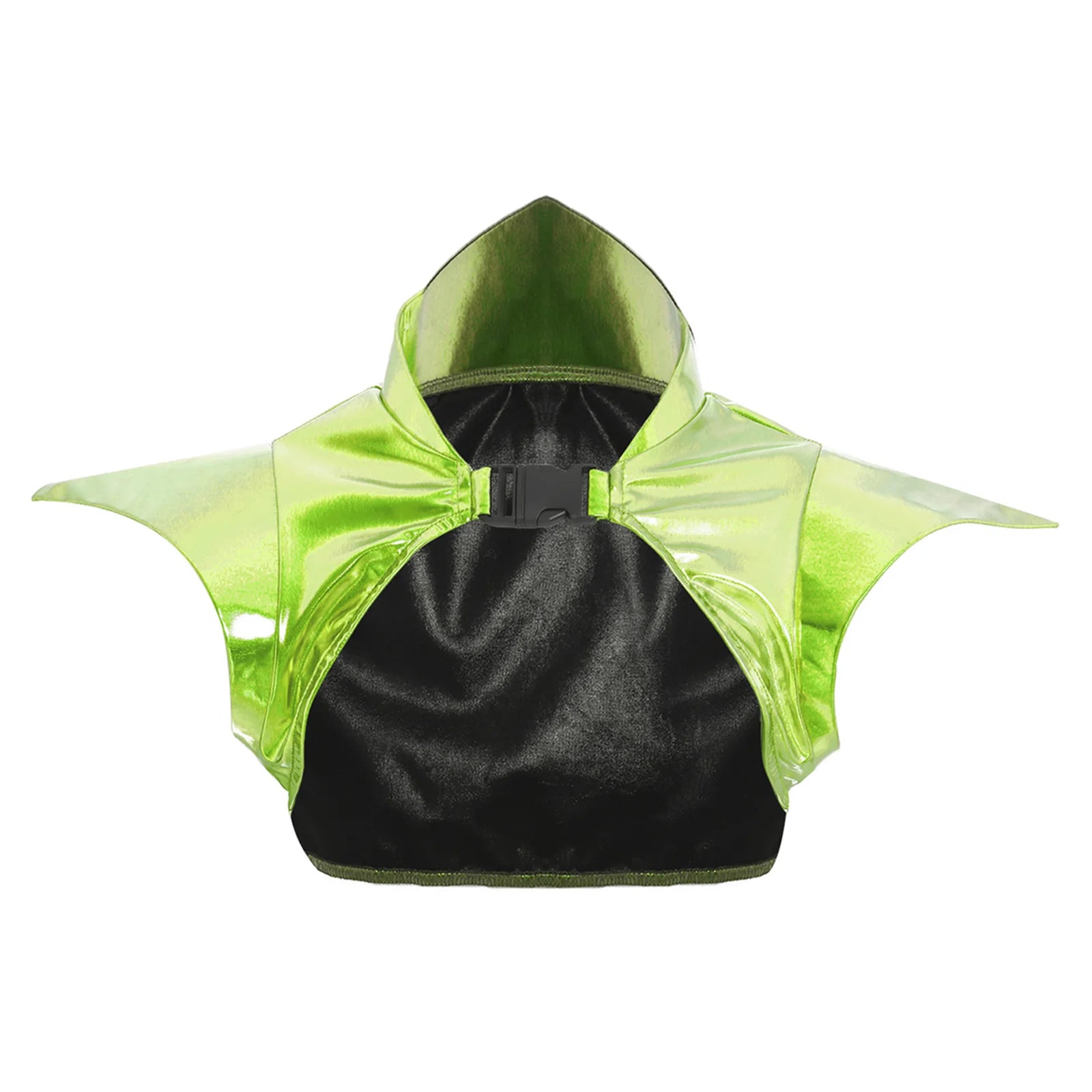 Metallic Gothic Armor Shoulder Shrug Steampunk Pauldron Collar Stage Costume