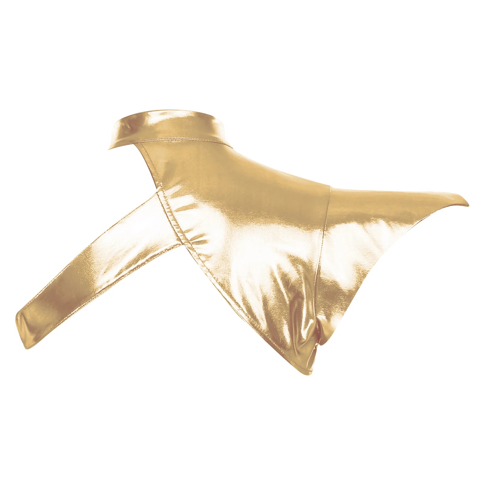 Metallic Gothic Armor Shoulder Shrug Steampunk Pauldron Collar Stage Costume