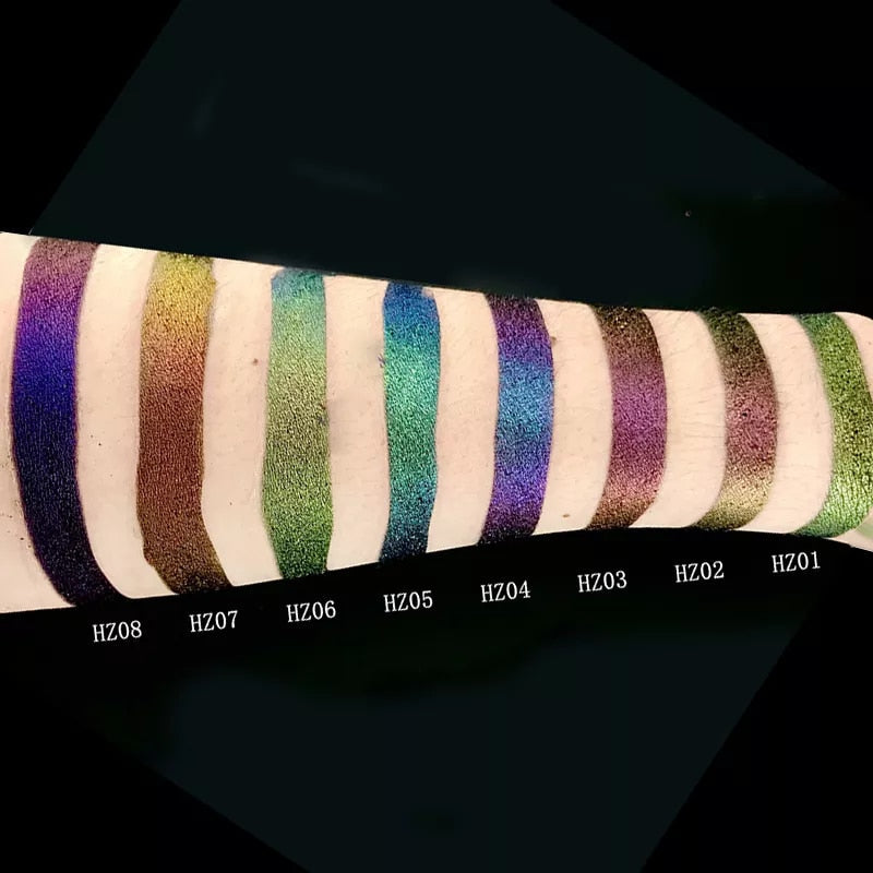 Chameleon Pigment Multi Chrome Prismatic Powder Eye shadow Palette