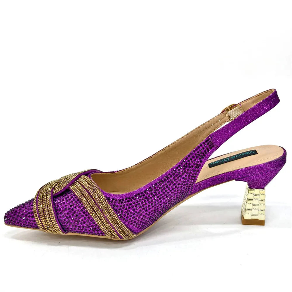 Italian Designer Shoes And Bag Set