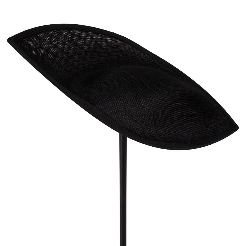32x21cm Oval Sinamay Fascinator Base DIY Millinery Derby Hat Headpiece Mold