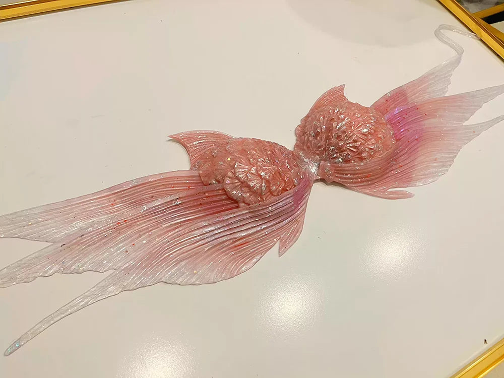Woven Gold Silicone Mermaid Corset Top Strapless Underwater Photoshoot Bra