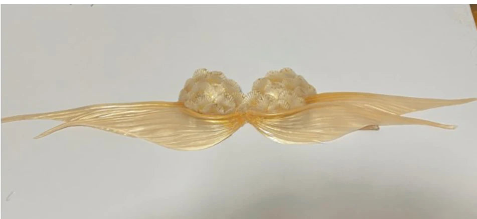 Realistic Woven Silicone Mermaid Bra Strapless Underwater Photoshoot Costume Top