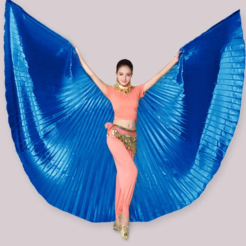 Isis Belly Dance Wings, Sticks & Bag