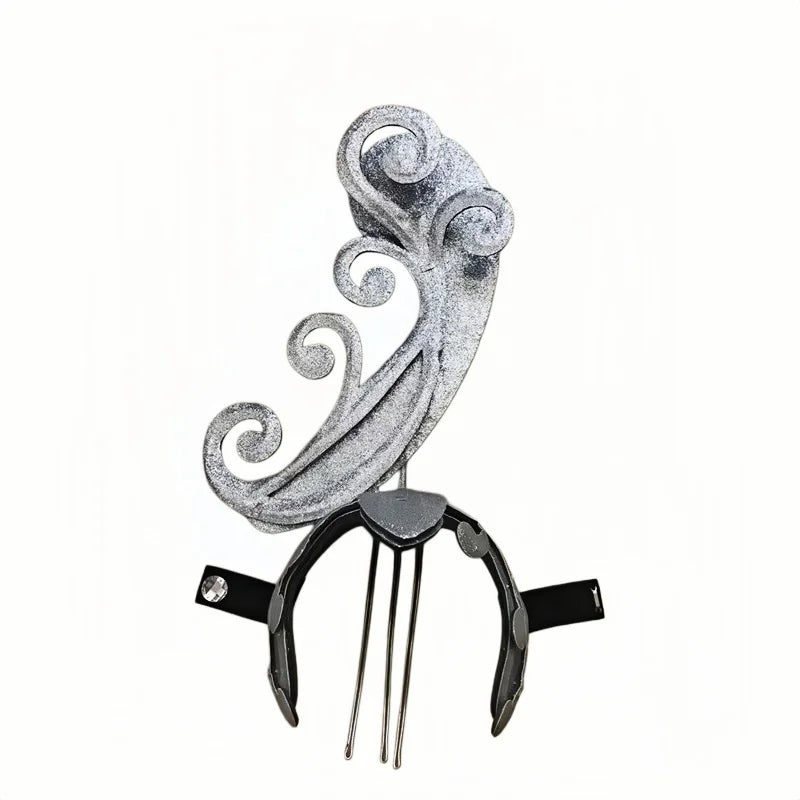 The Stardust Royal Plume – Feathered Carnival & Cabaret Stage Headdress