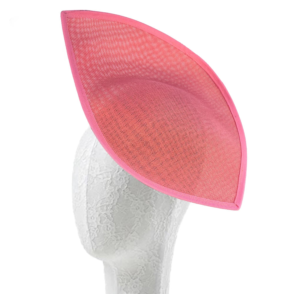 32x21cm Oval Sinamay Fascinator Base DIY Millinery Derby Hat Headpiece Mold