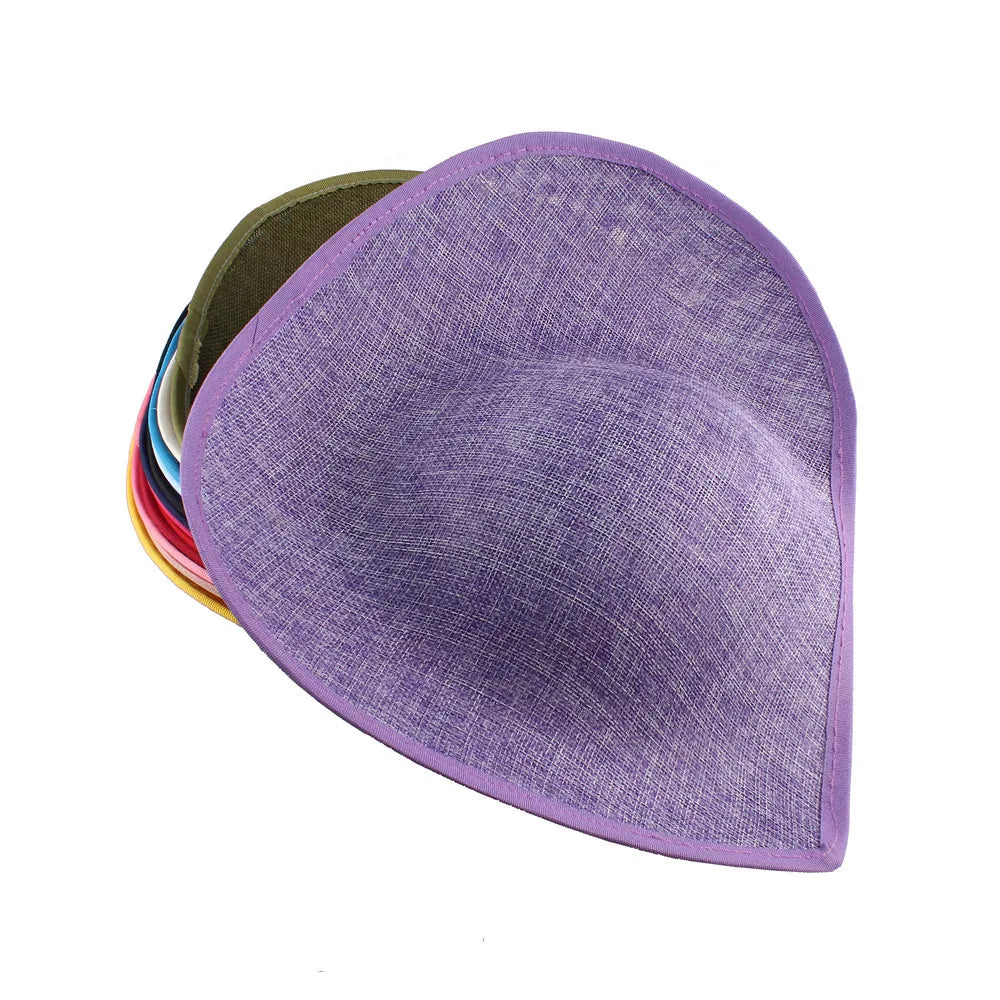 Heart Fascinator Hat Base — 30 × 27 cm