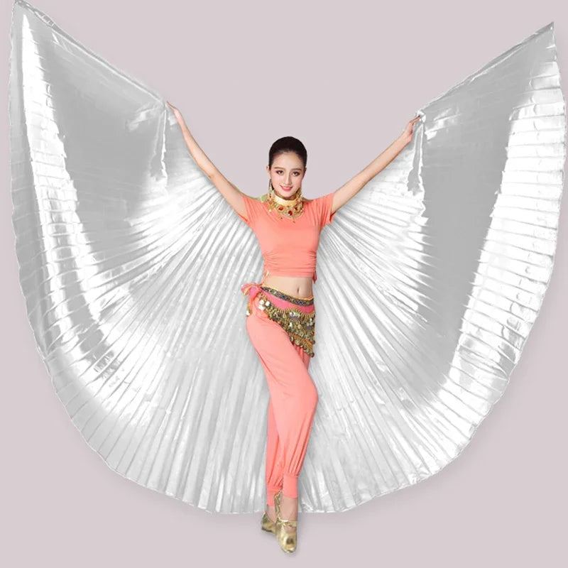 Isis Belly Dance Wings, Sticks & Bag