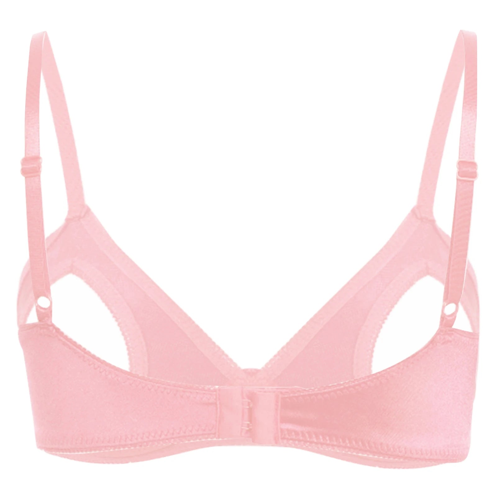 Hollow Out Open Nipple Shelf Bra