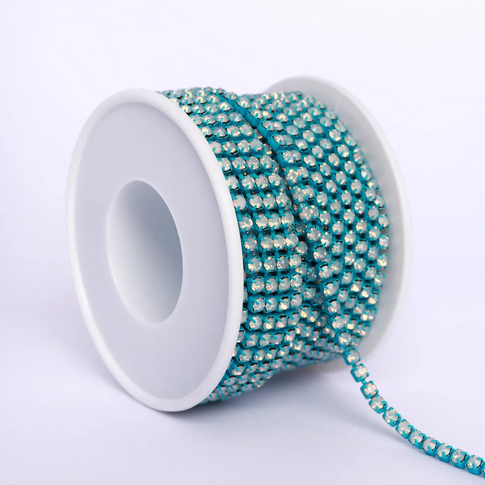 The Stardust Sparkle Chain – Deluxe Crystal Rhinestone Cup Chain Trim