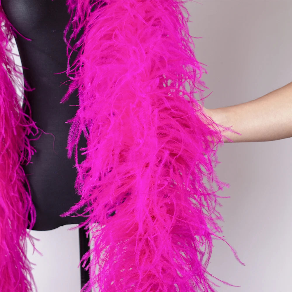 Ostrich Feather Trim Boa (1 Meter)