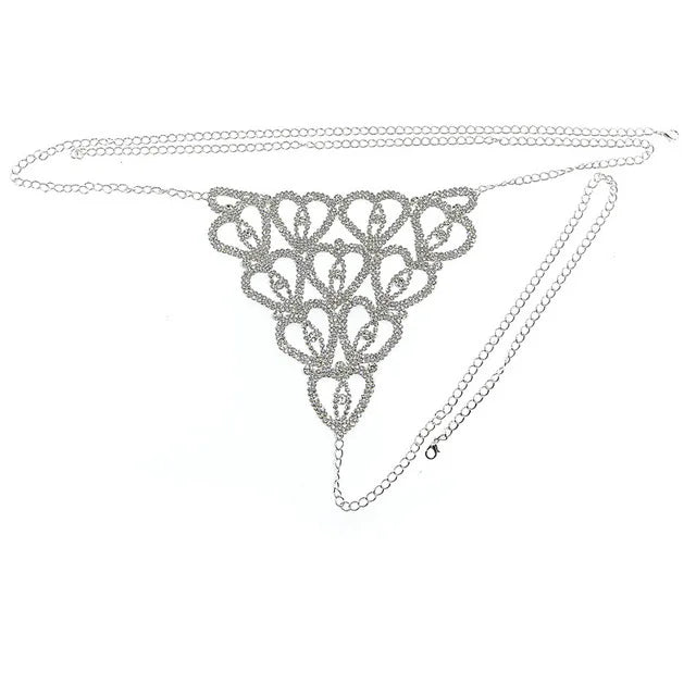 Crystal Thong Body Chain