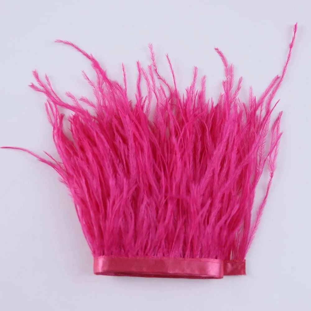 Natural Ostrich Feather Trim & Fringe