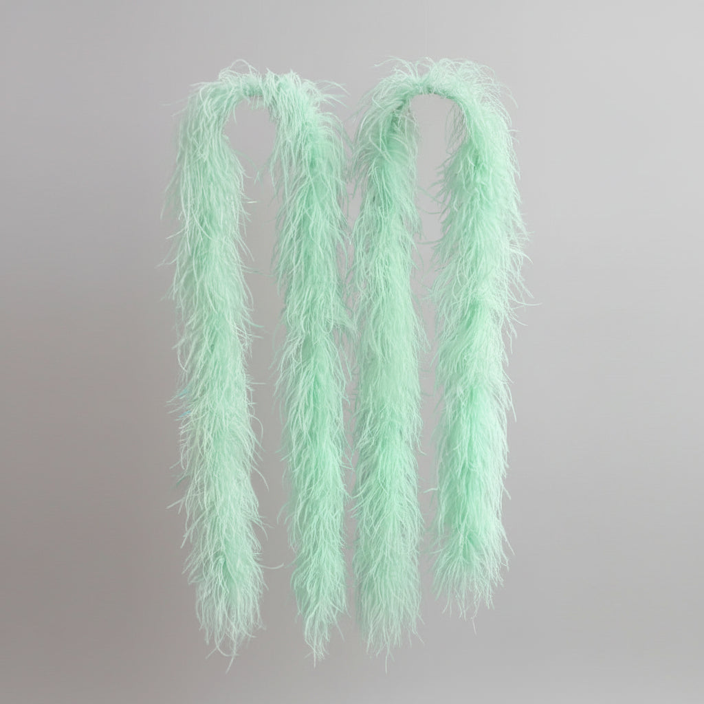 Premium Natural Ostrich Feather Multi-Ply Performance Boa