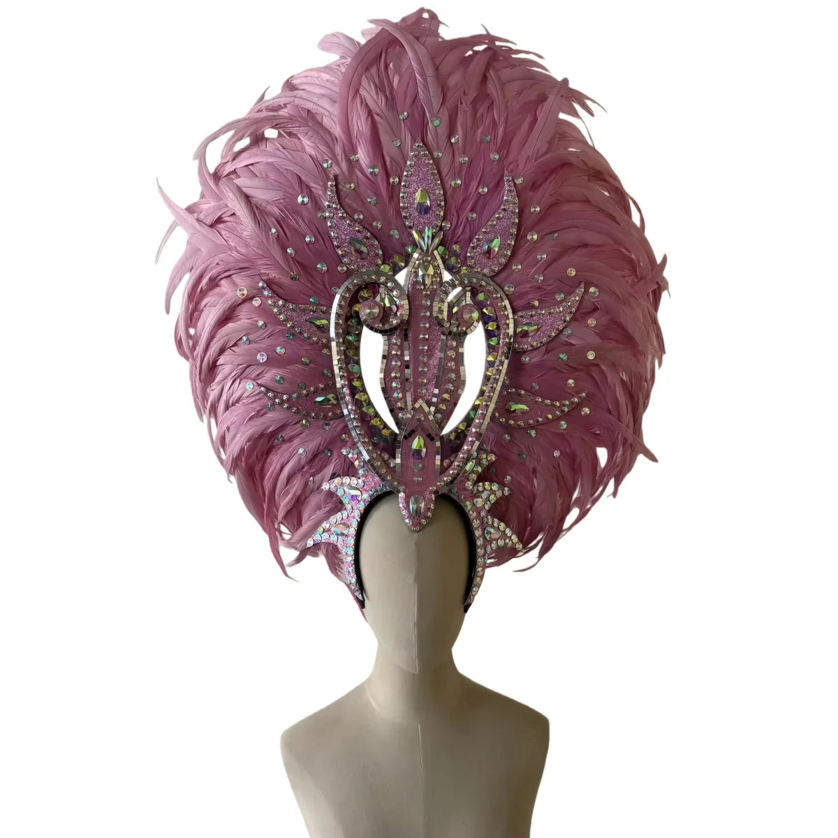 The Stardust Copacabana Feather Crown – Samba Parade Headdress