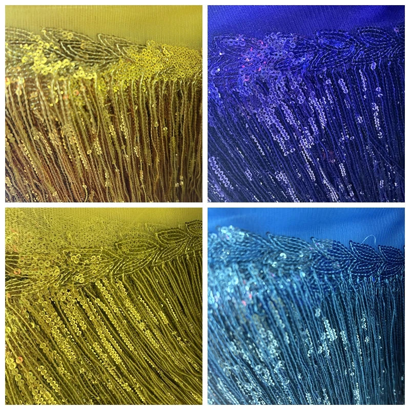 Premium Sequin Fringe Trim (20CM)