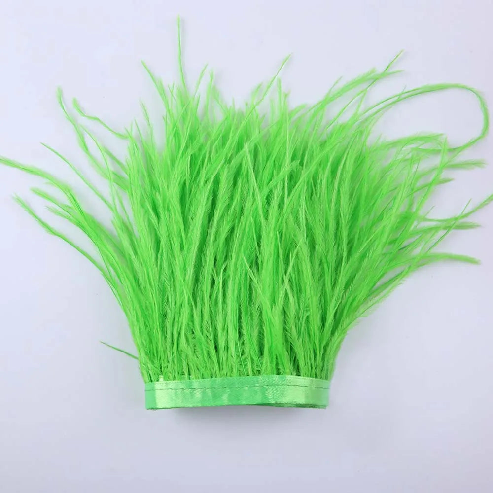 Natural Ostrich Feather Trim & Fringe