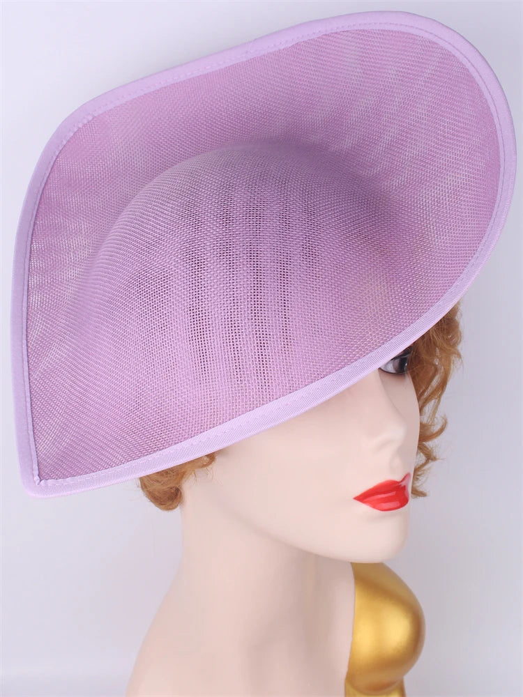 30cm Teardrop Sinamay Fascinator Base DIY Millinery Headpiece Cocktail Hat Mold