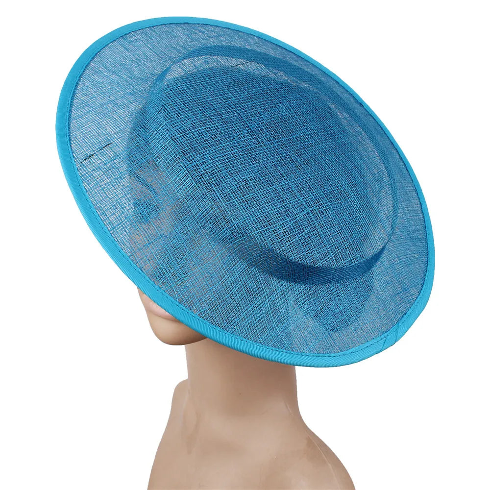 31cm Round Sinamay Fascinator Base DIY Millinery Derby Hat Headpiece Mold