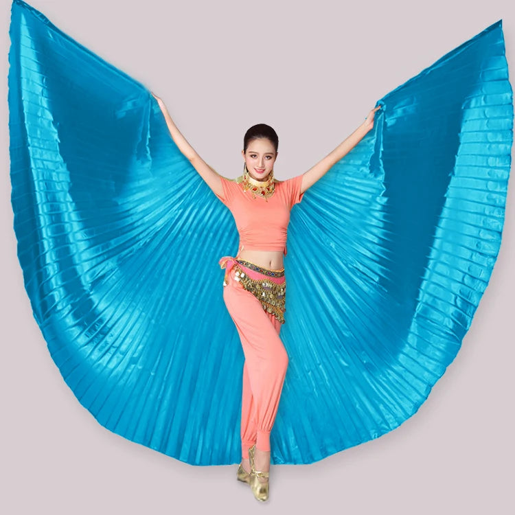 Isis Belly Dance Wings, Sticks & Bag