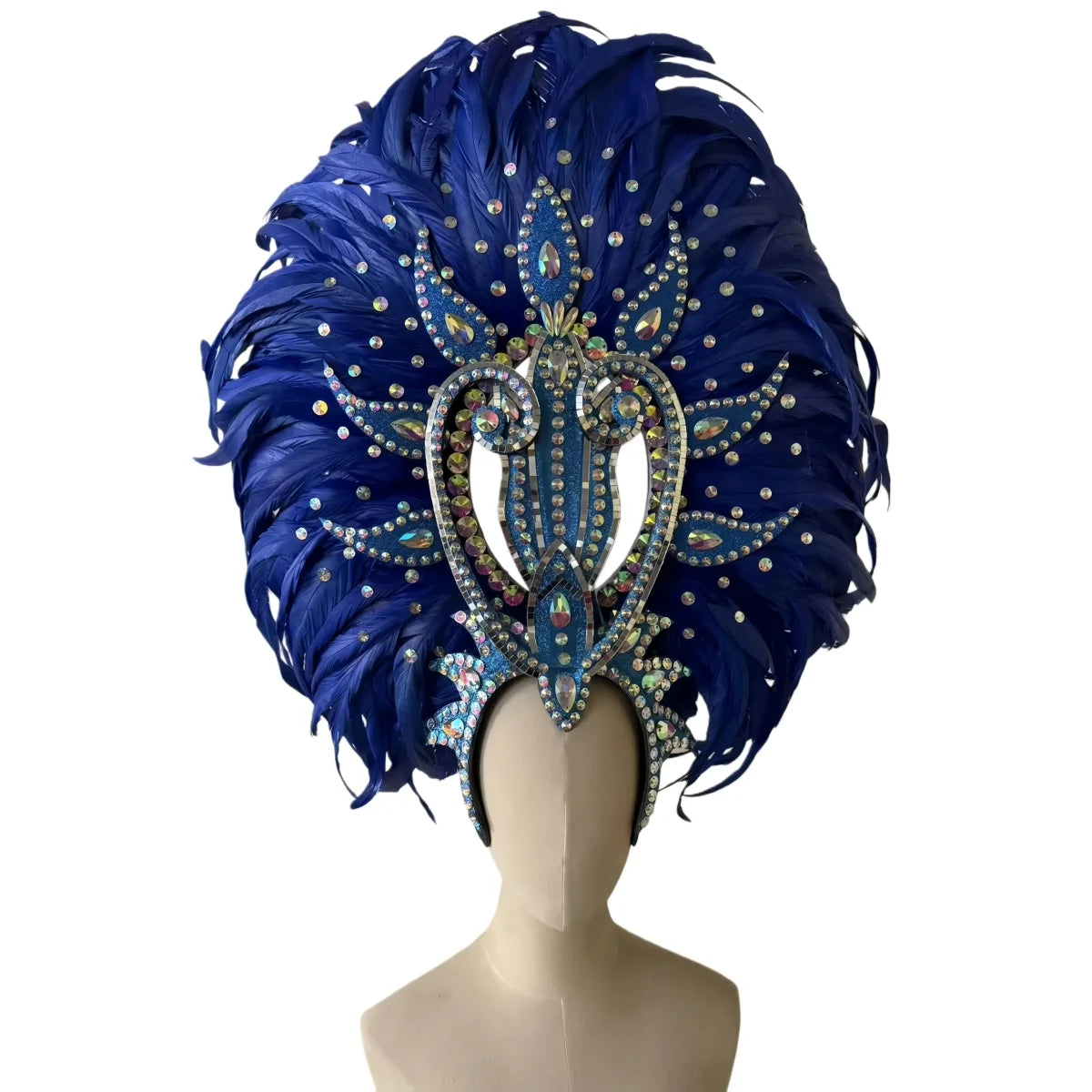The Stardust Copacabana Feather Crown – Samba Parade Headdress