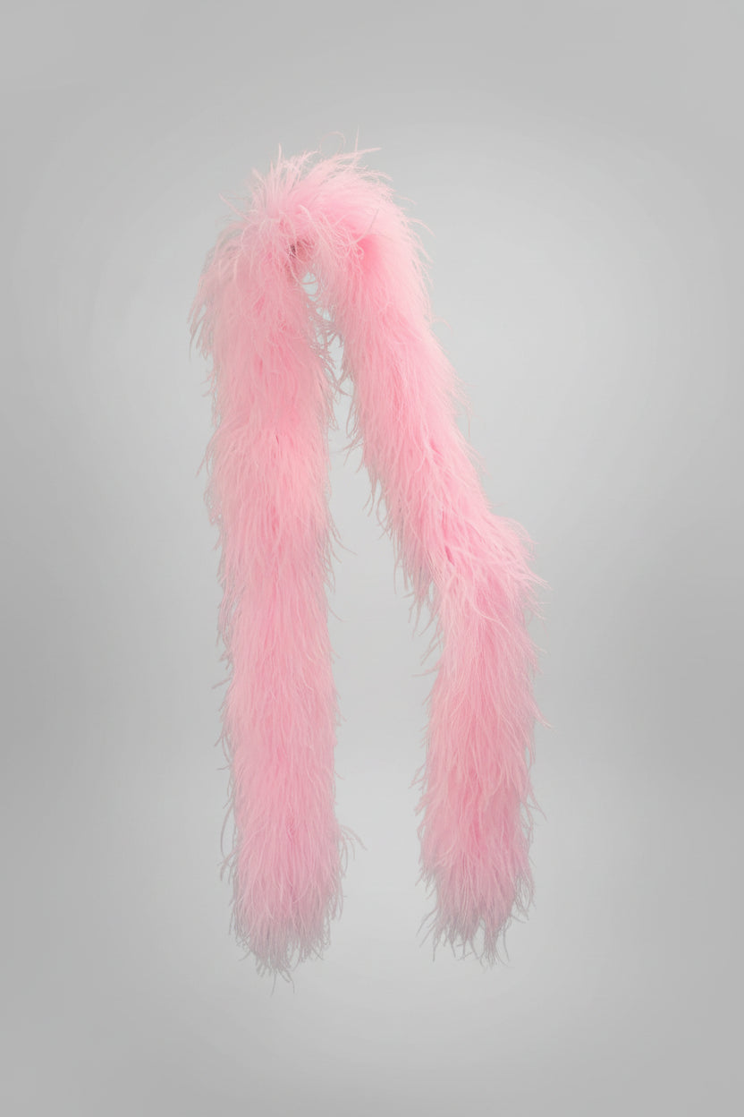 Premium Natural Ostrich Feather Multi-Ply Performance Boa