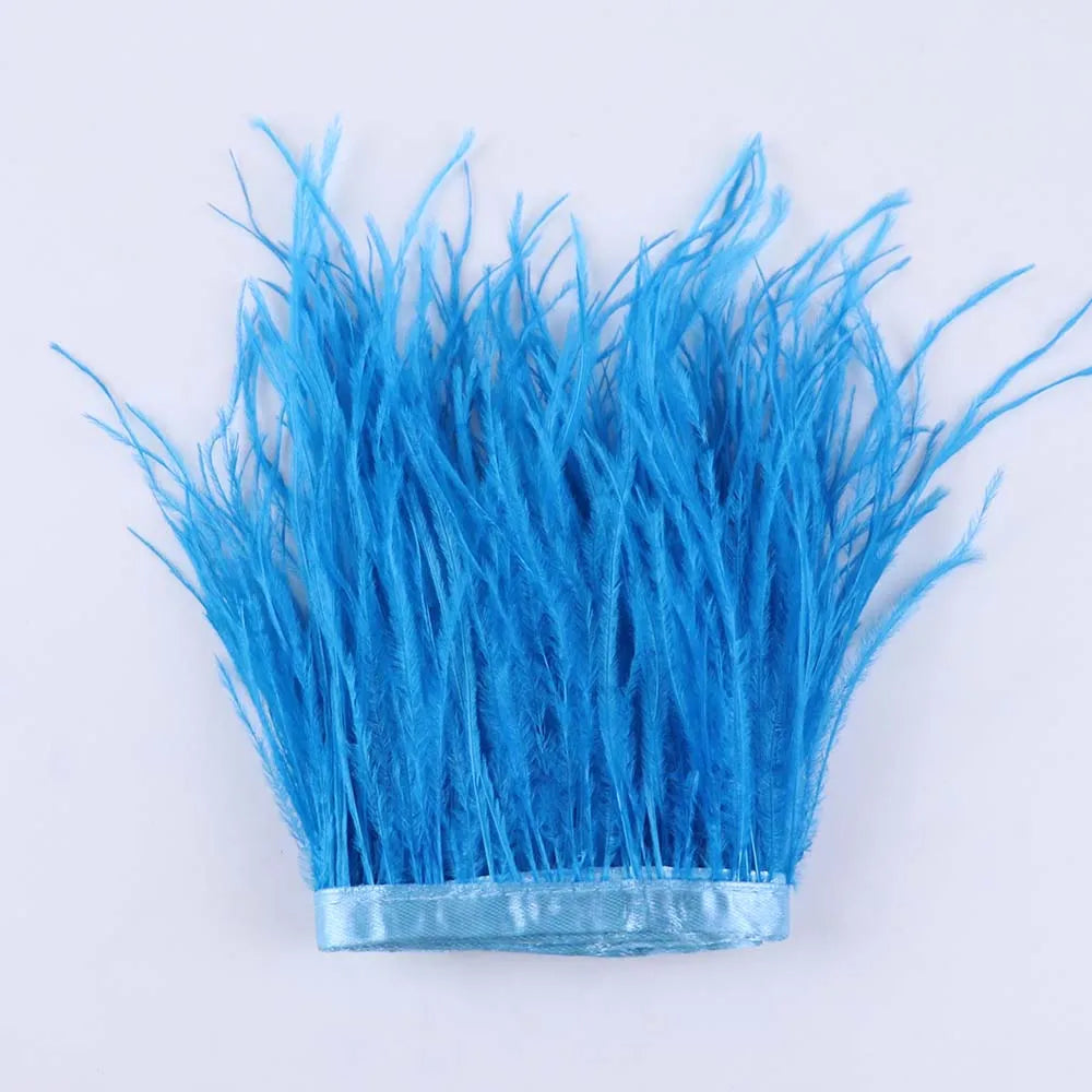 Natural Ostrich Feather Trim & Fringe