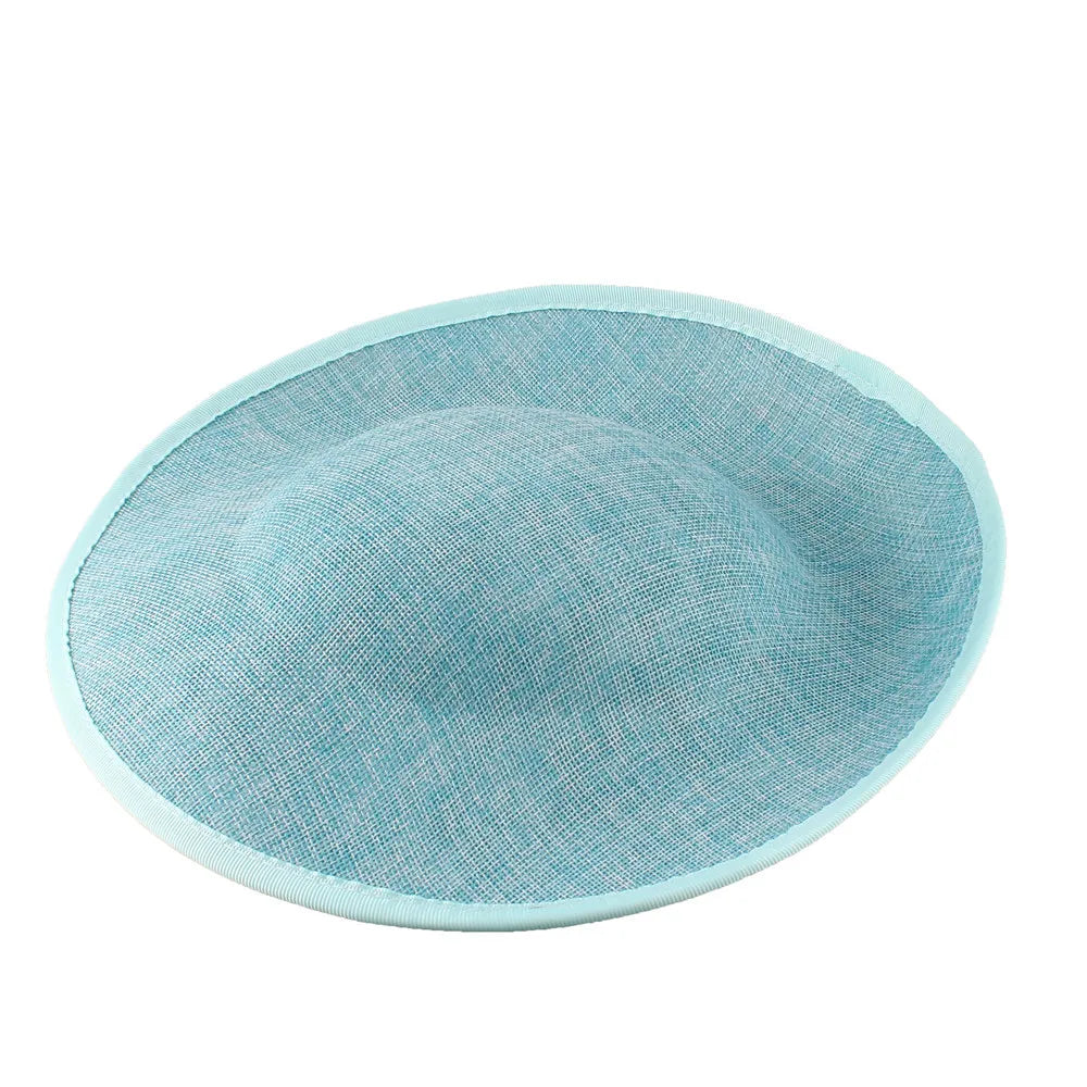 25cm Large Sinamay-Look Fascinator Base
