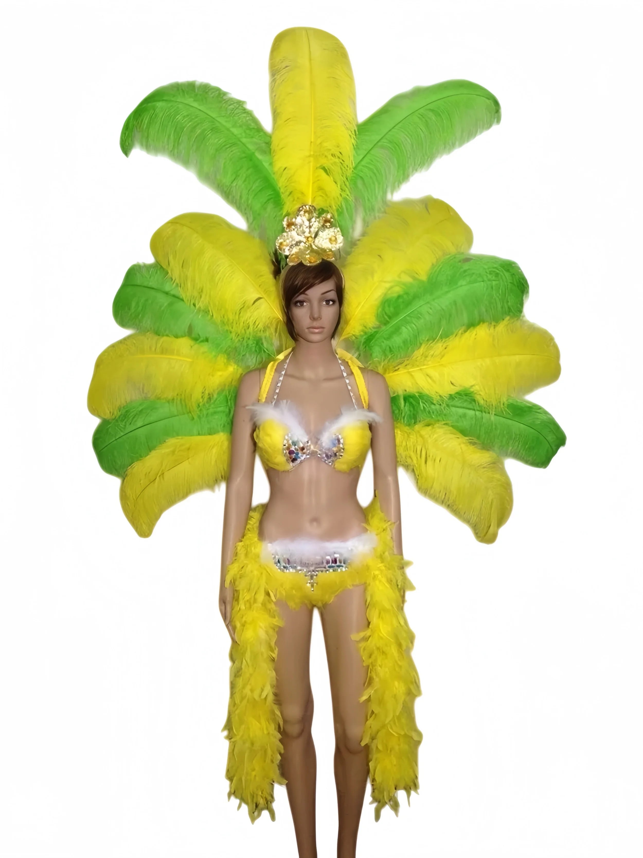 The Stardust Victoria Sovereign – Deluxe Angel Feather Wing & Headdress Stage Costume Set